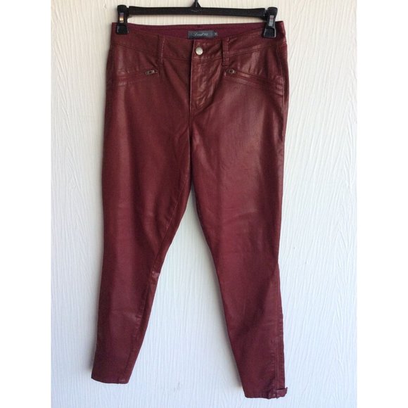 Level 99 Coated Red Jeans - 28 - Picture 1 of 11